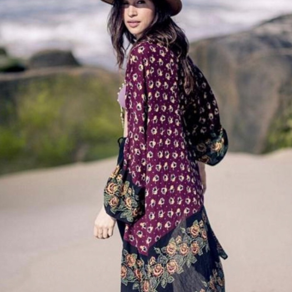 Free People FP One Alana Kimono Robe